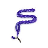 İhvan Online 10 MM Kristal Görünümlü Tesbih 10 Adet (Lacivert)