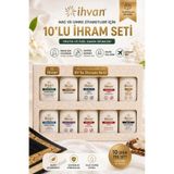 ihvan online 10’lu İhram Seti – Hac ve Umre Bakım Seti | Parfümsüz İhram Bakım Ürünleri | İhvan