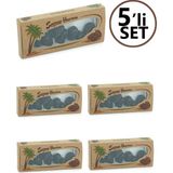 İhvan Online 5 Li Paket Hediyelik Özel Kutulu Hurma, Iftarlık Ikramlık Acve Hurması - 400 gr