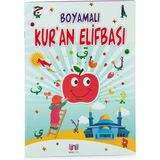 İhvan Online Boyamalı Kuran Elifbası - Çocuklar Için Eğitici ve Eğlenceli Boyama Kitabı - Renkli