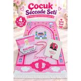 ihvan online Çantalı Kız Çocuk İsimli Seccade, Tesbih, Namaz Öğreniyorum Kitabı Seti