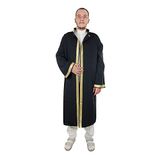 İhvan Online İmam Cübbesi - Namaz Cübbesi - Erkek Namaz Elbisesi 2 Siyah 2 2