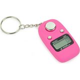 İhvan Online Işıklı Anahtarlık Zikirmatik Dijital Tesbih - Pembe - 3X7 - 1 Yaş