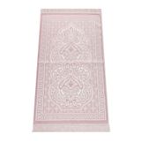 ihvan online Kadife İnci Seccade Velvet Pearl (Pembe)