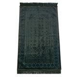 ihvan online Kadife Seccade Inci Velvet Pearl - Siyah