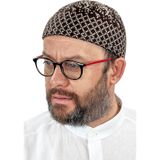İhvan Online Kışlık Orlon Takke Karyağdı Desenli - Kahverengi