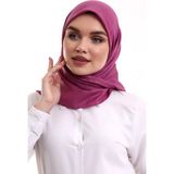 İhvan Online Kofra Desenli Baş Örtü - Fuşya