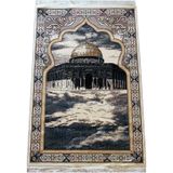 ihvan online Kudüs Desenli Lüks Halı Tipi Dokuma Seccade