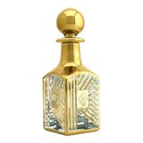 İhvan Online Parfüm Esans Cam Şişesi Gold Boş Esans Cam Şişesi Dekorotif Vitrin Şişesi 150 Ml. X002-150ML-1