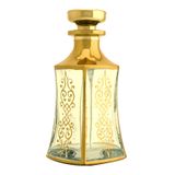 İhvan Online Parfüm Esans Cam Şişesi Gold Boş Esans Cam Şişesi Dekorotif Vitrin Şişesi 150 Ml. X009-150Ml-4