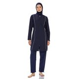 İhvan Online Rozamay 9075-24 Koyu Lacivert Beny Tam Tesettür Mayo K. Lacivert S