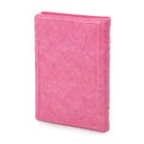 İhvan Online Suni Deri Çantalı - Arapça Kuranı Kerim - Hafız Boy - Bilgisayar Hatlı - Pembe