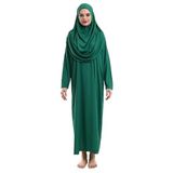 ihvan online Tek Parça Namaz Elbisesi (Zümrüt Yeşili, 46-52)