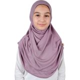 İhvan Pratik Hazır Geçmeli Çocuk Şal Gül Kurusu