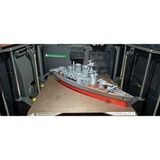Iı. Dünya Savaşı Savaş Gemisi Maketi – 3D Baskı Detaylı Model – Askeri Gemi Dekor & Koleksiyon - Çok Renkli
