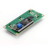 IIC I2C Seri 1602A 2x16 Mavi Karakter LCD Modül Display Ekran 5V Beyaz Arka ışık 16X2 16 X 2 Standart Sol Üst Lcd Gösterge Kontrast Potu