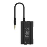 IK Multimedia iRig 2 Elektro Bas Gitar Ses Kartı iOS Uyumlu Kompakt Tasarım