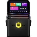 Ikarao Partybox Shell S3 Rgb Işıklı Taşınabilir Ses Bombası Siyah 80W Karaoke Bluetooth Hoparlör Seti - Standart
