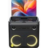 Ikarao X2 Akıllı Parti Hoparlörü, 600W, Ekranlı, Wi-Fi, Mikrofonlu - Siyah