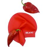 Ikavi Silikon Bone Yüksek Kalite Havuz ve Deniz Yüzücü Bonesi - Kırmızı - Standart