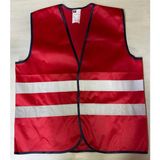Ikaz Yeleği Kırmızı 10 Adet - XL