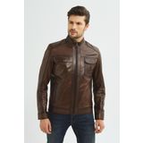 İkbal Fury 2 Renk %100 Orjinal / Hakiki Erkek Deri Mont