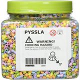 IKE-603.160.73 Pyssla Ütü Boncukları, Pastel Renkler - Çok Renkli
