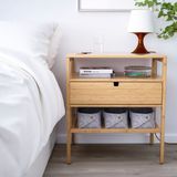 IKEA 00430745 Nordkısa Bambu Komodin