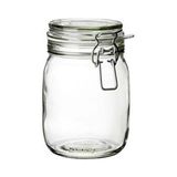 IKEA 1 Lt Cam 16,5 cm Kilitli Kavanoz - Beyaz