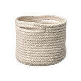 IKEA 1 Tjabbıg Natürel 15x13 Cm Sepet Pamuklu Pembe Küçük (0-25 çap) 15 x 14