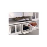 IKEA 10-30 cm Skubb Ayakkabı Kutusu, Beyaz 34 cm 1 Kapaklı 22 cm Beyaz Plastik