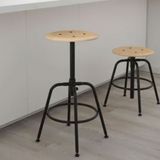 IKEA 10363651 Kullaberg Çam Siyah Tabure