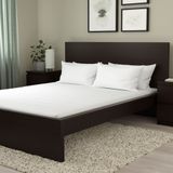 IKEA 10568638 Çift Kişilik Beyaz Yatak