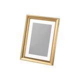 IKEA 13x18 cm Gold Renk Çerçeve, Asılabilir Duvar ve Masa Üstü Fotoğraf Çerçevesi