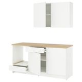 IKEA 19581112 Beyaz Mutfak Dolabı