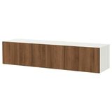 IKEA 19612180 Beyaz Ceviz Tv Sehpası