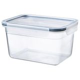 IKEA 2.0 Litre Kapaklı Saklama Kabı Plastik-Kapaklı-Dikdörtgen Saklama Kabı