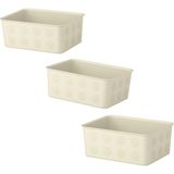 IKEA 2 Adet Çekmece Içi Düzenleyici Kutu 20 x 25 x 10 cm Makyaj Malzemesi Takı Kutusu Plastik