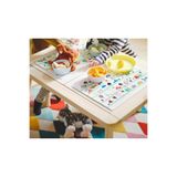Ikea 2 Adet Çocuk Amerikan Servisi 30X40 Cm İkea 2'Li Set Plastik Desenli Amerikan Servis Beyaz