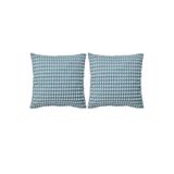 Ikea 2 Adet Kırlent Kılıfı 50X50 Cm Fermuarlı İkea 2'Li Set Minder Kılıf Açık Mavi İçi Dahil Değildir
