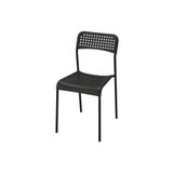 IKEA 2 Adet Plastik Sandalye, Genişlik: 39 cm Derinlik: 47 cm Yükseklik: 77 cm