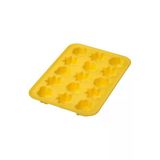 IKEA 2 Adet Şekilli Buz Kalıbı 2x20x14,5 Cm 2li Set 15 Bölmeli Buz Kalıbı Kauçuk Sarı Renk