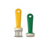 IKEA 2 Li Set Et Yumuşatıcı Ikea 2 Adet Plastik Saplı Et Tokmağı Paslanmaz Çelik