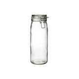 IKEA 2 Lt Kapaklı Cam Kavanoz, 30x11 cm, Hava Geçirmez Kilitli Kapak, Sarı