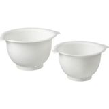 Ikea 2 Parça Karıştırma Kabı, Beyaz Renk Meridyendukkan 22-26 cm Kaydırmaz Alt Taban Çırpma Kabı