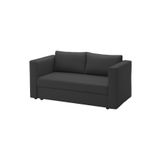 IKEA 2'li yataklı kanepe, knisa koyu gri