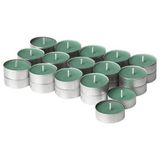 IKEA 30 Lu Çimen,Baharat Kokulu Mum MeridyenDukkan Çim Kokusu Mini Mum 3.8 Cm Açık Yeşil