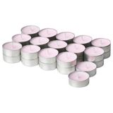 IKEA 30 Lu Yasemin, Kokulu Mum Kokusu Mini Mum 3.8 Cm Açık Pembe