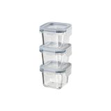 IKEA 365+ Kapaklı Cam Saklama Kabı Seti 3 Adet 180 ml Çok Amaçlı Kullanım İçin Uygun