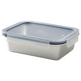IKEA 365+ kapaklı çelik saklama kabı paslanmaz çelik-plastik - 09437506